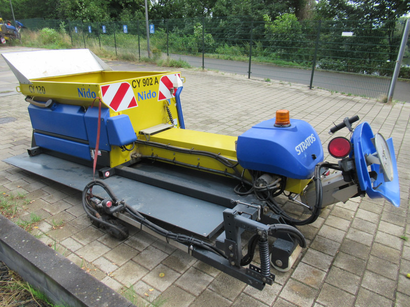 مفرشة الرمل/ الملح NIDO STRATOS B08L-27 PCLN-350 0,8M3 + 350L ROTO-power Hook Haak Salzstreuer Saltspreader: صورة 8