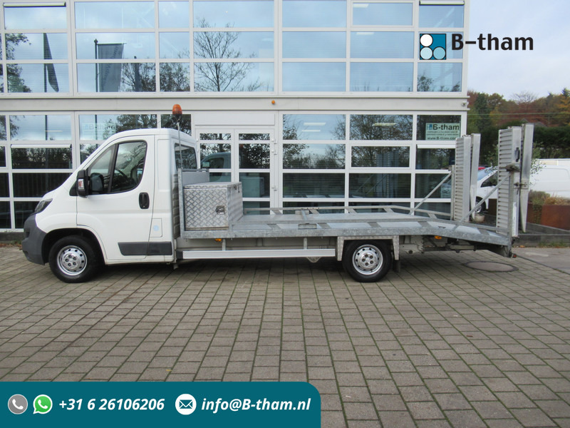 Peugeot Boxer 335 2.0 HDI 96KW L4 Oprijwagen Machinetransporter - شاحنة التوصيل: صورة 1 Peugeot Boxer 335 2.0 HDI 96KW L4 Oprijwagen Machinetransporter - شاحنة التوصيل: صورة 1