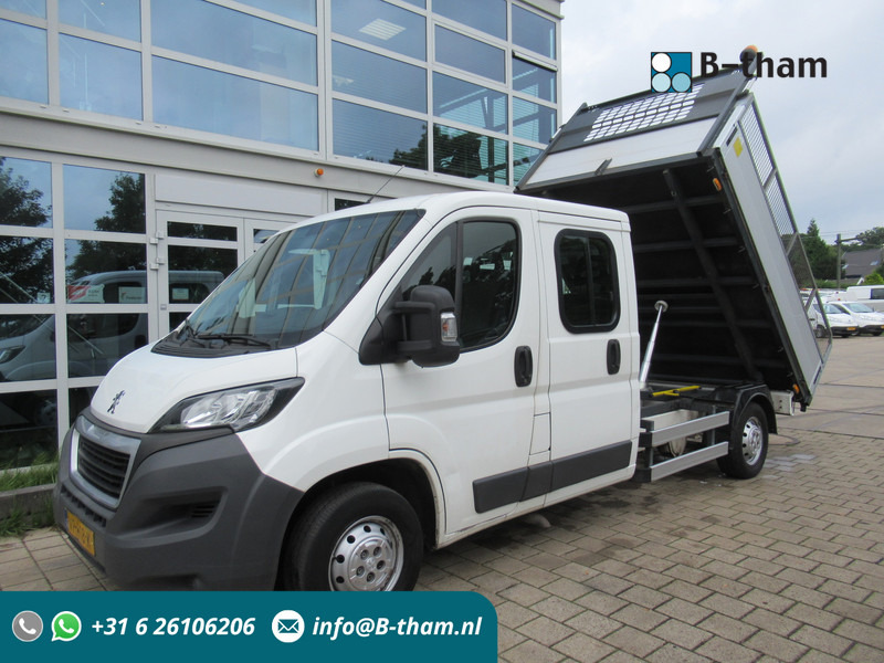 Peugeot Boxer 335 2.2 96KW HDI L3 XR DOKA Dubbelcabine Kipper Tipper - قلاب صغير, الشاحنات الصغيرة كابينة مزدوجة: صورة 1 Peugeot Boxer 335 2.2 96KW HDI L3 XR DOKA Dubbelcabine Kipper Tipper - قلاب صغير, الشاحنات الصغيرة كابينة مزدوجة: صورة 1