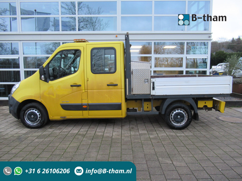 Renault Master T35 2.3 dCi 92KW L2 DOKA Dubbelcabine - شاحنة مفتوحة, الشاحنات الصغيرة كابينة مزدوجة: صورة 1 Renault Master T35 2.3 dCi 92KW L2 DOKA Dubbelcabine - شاحنة مفتوحة, الشاحنات الصغيرة كابينة مزدوجة: صورة 1