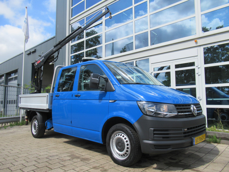 Volkswagen Transporter T5 2.0 TDI 75KW DOKA + HIAB Dubbelcabine - شاحنة مفتوحة, الشاحنات الصغيرة كابينة مزدوجة: صورة 2 Volkswagen Transporter T5 2.0 TDI 75KW DOKA + HIAB Dubbelcabine - شاحنة مفتوحة, الشاحنات الصغيرة كابينة مزدوجة: صورة 2