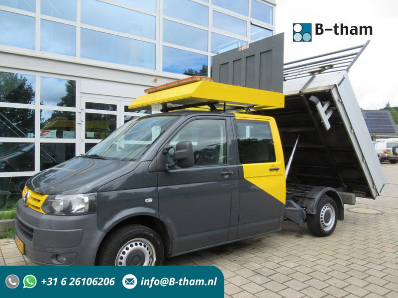 Volkswagen Transporter T5 2.0 TDI 75KW L2 DOKA dubbelcabine Kipper Actiebord - قلاب صغير, الشاحنات الصغيرة كابينة مزدوجة: صورة 1 Volkswagen Transporter T5 2.0 TDI 75KW L2 DOKA dubbelcabine Kipper Actiebord - قلاب صغير, الشاحنات الصغيرة كابينة مزدوجة: صورة 1
