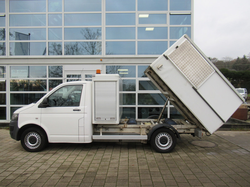 Volkswagen Transporter T5 2.0i 85KW L2H1 CNG aardgas + Benzine Veegvuilkipper - قلاب صغير: صورة 2 Volkswagen Transporter T5 2.0i 85KW L2H1 CNG aardgas + Benzine Veegvuilkipper - قلاب صغير: صورة 2