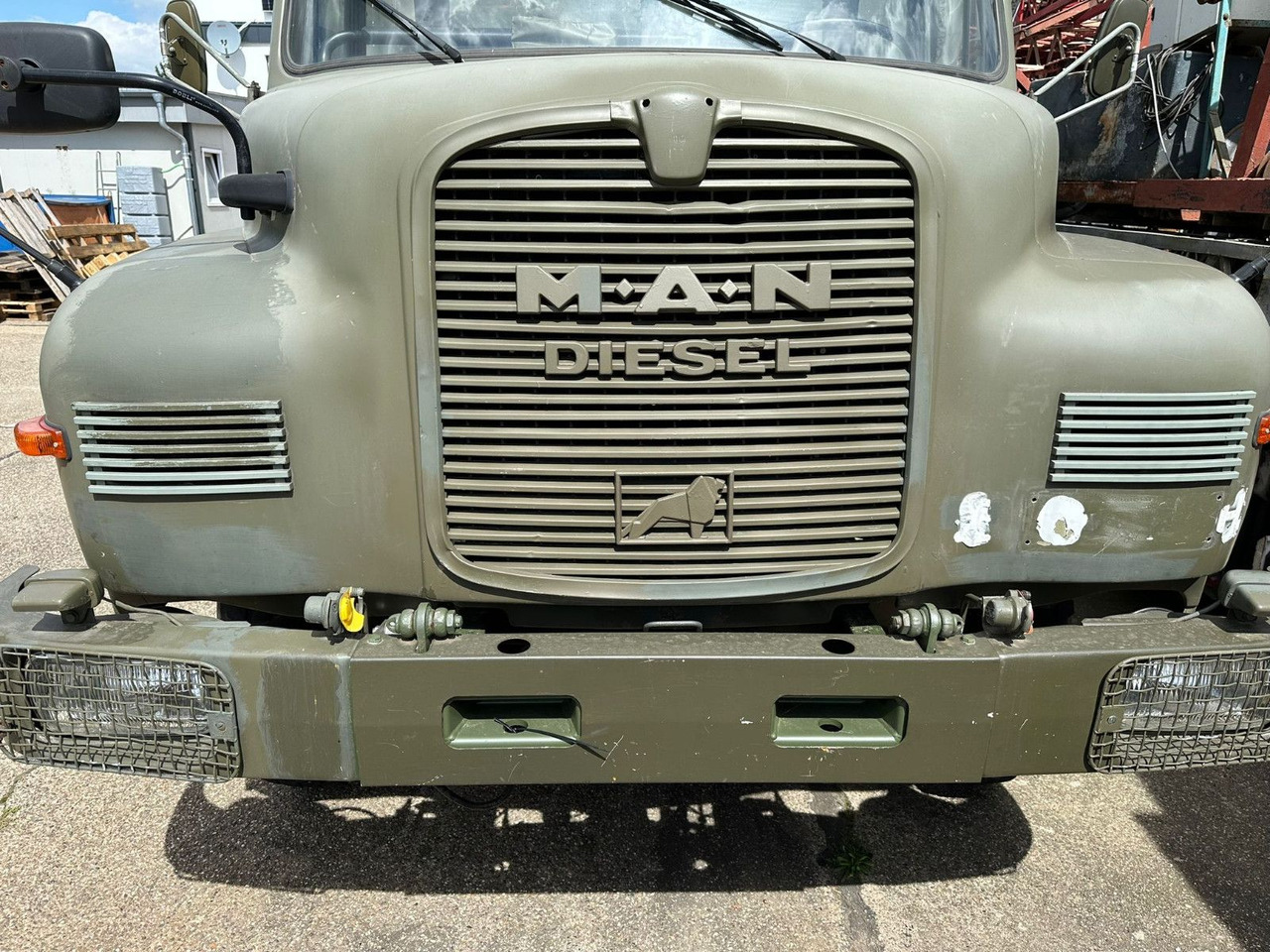 MAN 11.136 HA 4X4*H-zul.*schön*ex belg. Armee - شاحنة ستارة جانبية: صورة 4 MAN 11.136 HA 4X4*H-zul.*schön*ex belg. Armee - شاحنة ستارة جانبية: صورة 4