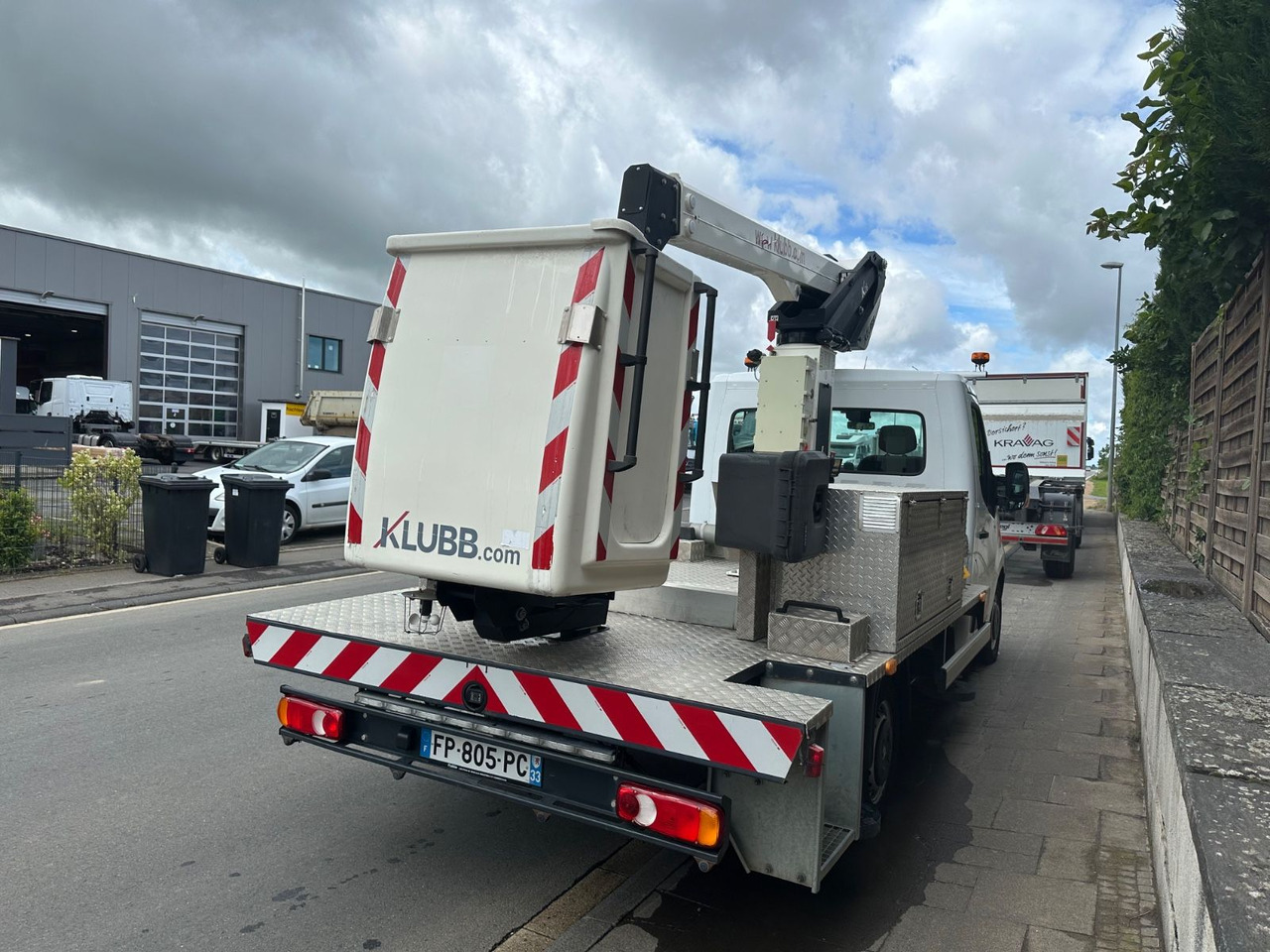 Renault Master III Steiger/11,2m/3,5t/Klubb K26/Klima - منصة تلسكوبية محمولة على شاحنة: صورة 5 Renault Master III Steiger/11,2m/3,5t/Klubb K26/Klima - منصة تلسكوبية محمولة على شاحنة: صورة 5