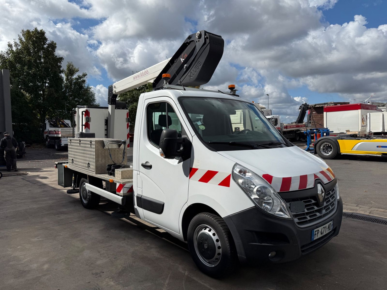 Renault Master III Steiger Klubb K26 / 11,2m / 200Kg - منصة تلسكوبية محمولة على شاحنة: صورة 3 Renault Master III Steiger Klubb K26 / 11,2m / 200Kg - منصة تلسكوبية محمولة على شاحنة: صورة 3