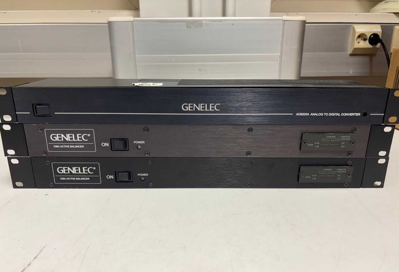 معدات البناء Converter Genelec AD9200A + active balancer DI8A 2pcs: صورة 1