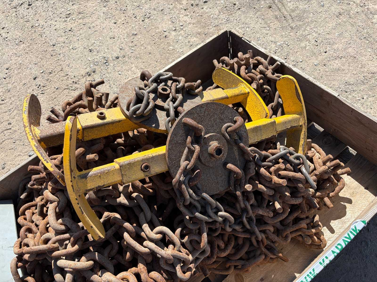 Forest machine bogie chain 2pcs and centering bars - أجزاء الهيكل السفلي: صورة 5 Forest machine bogie chain 2pcs and centering bars - أجزاء الهيكل السفلي: صورة 5