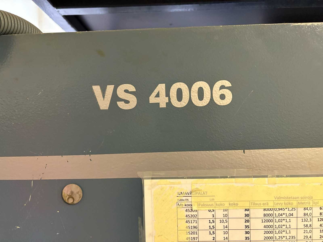 Sheet metal cutter Durma VS 4006 - آلة تصنيع المعادن: صورة 4 Sheet metal cutter Durma VS 4006 - آلة تصنيع المعادن: صورة 4