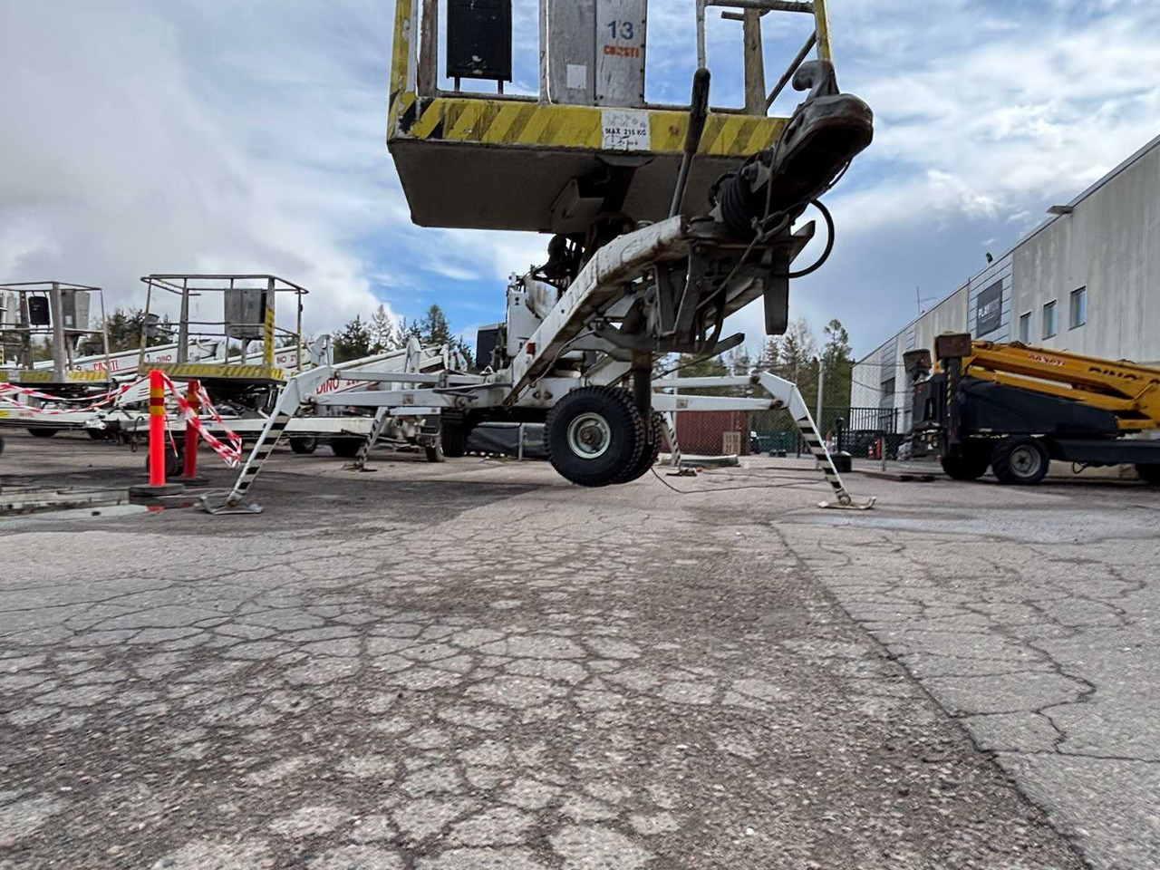 Trailer boom lift Dino 260XT - منصة العمل الجوية مقطورة: صورة 5 Trailer boom lift Dino 260XT - منصة العمل الجوية مقطورة: صورة 5