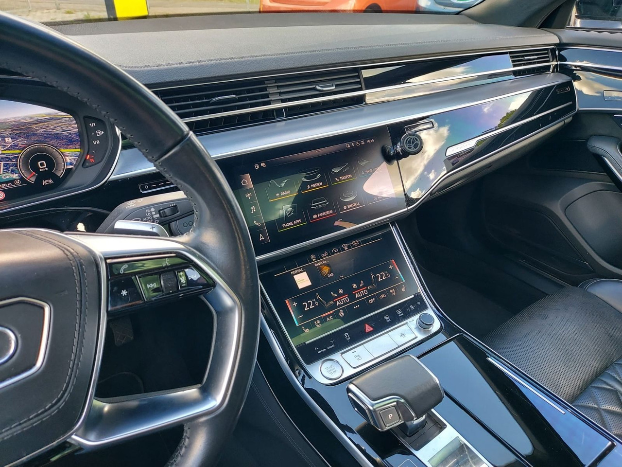 سيدان Audi A8 60 TDI quattro LED VOLL HEAD UP B&O VOLL VOL: صورة 10