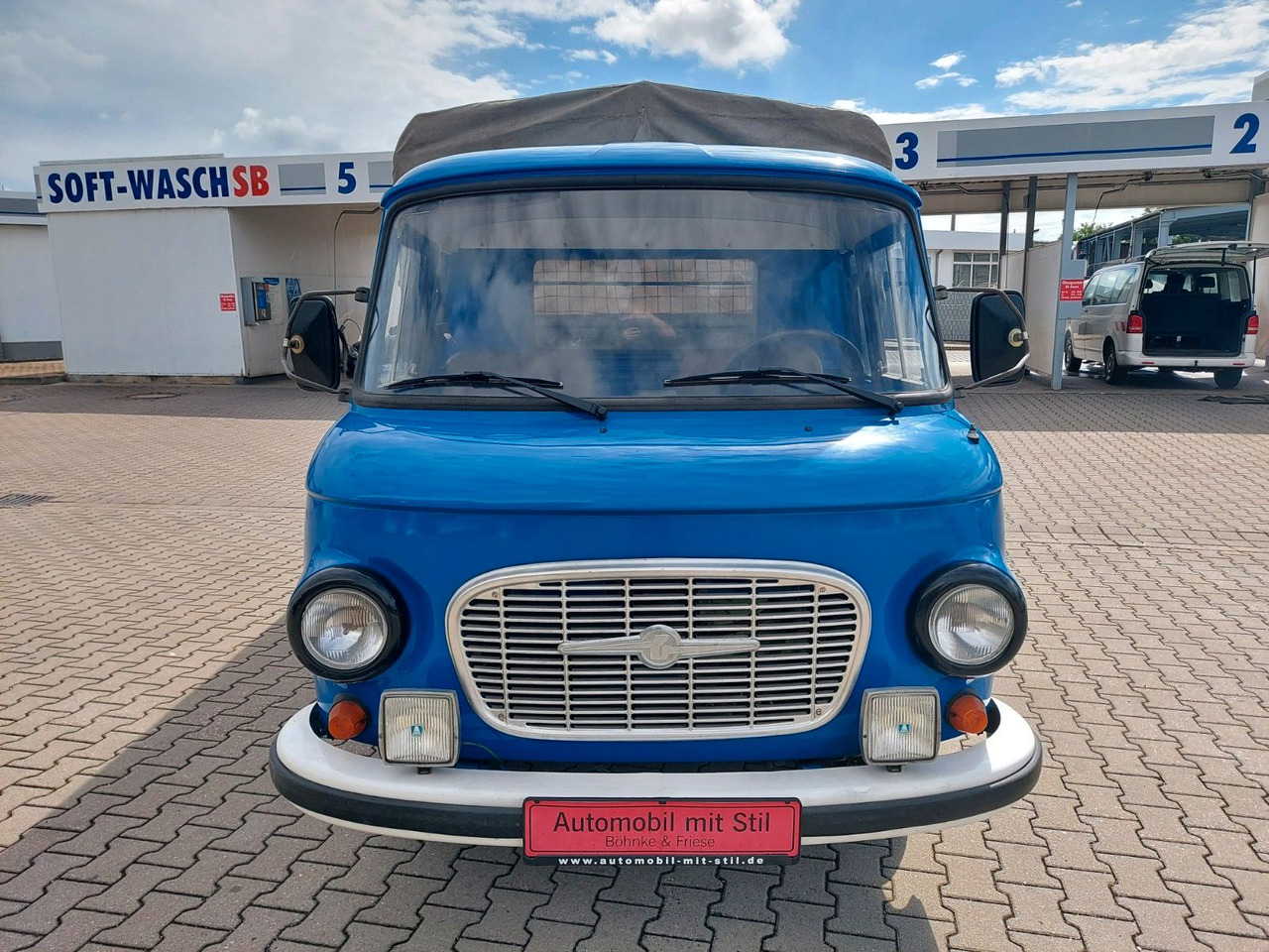 Barkas B1000 Pritsche Plane - شاحنة التوصيل: صورة 2 Barkas B1000 Pritsche Plane - شاحنة التوصيل: صورة 2