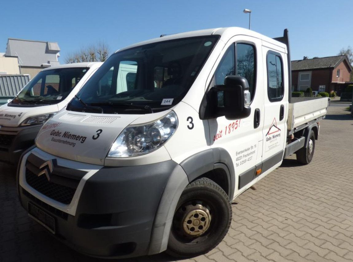 Citroën Jumper Pritsche Doka. 35 L3 HDi 150 FAP Heavy - شاحنة مفتوحة, الشاحنات الصغيرة كابينة مزدوجة: صورة 1 Citroën Jumper Pritsche Doka. 35 L3 HDi 150 FAP Heavy - شاحنة مفتوحة, الشاحنات الصغيرة كابينة مزدوجة: صورة 1