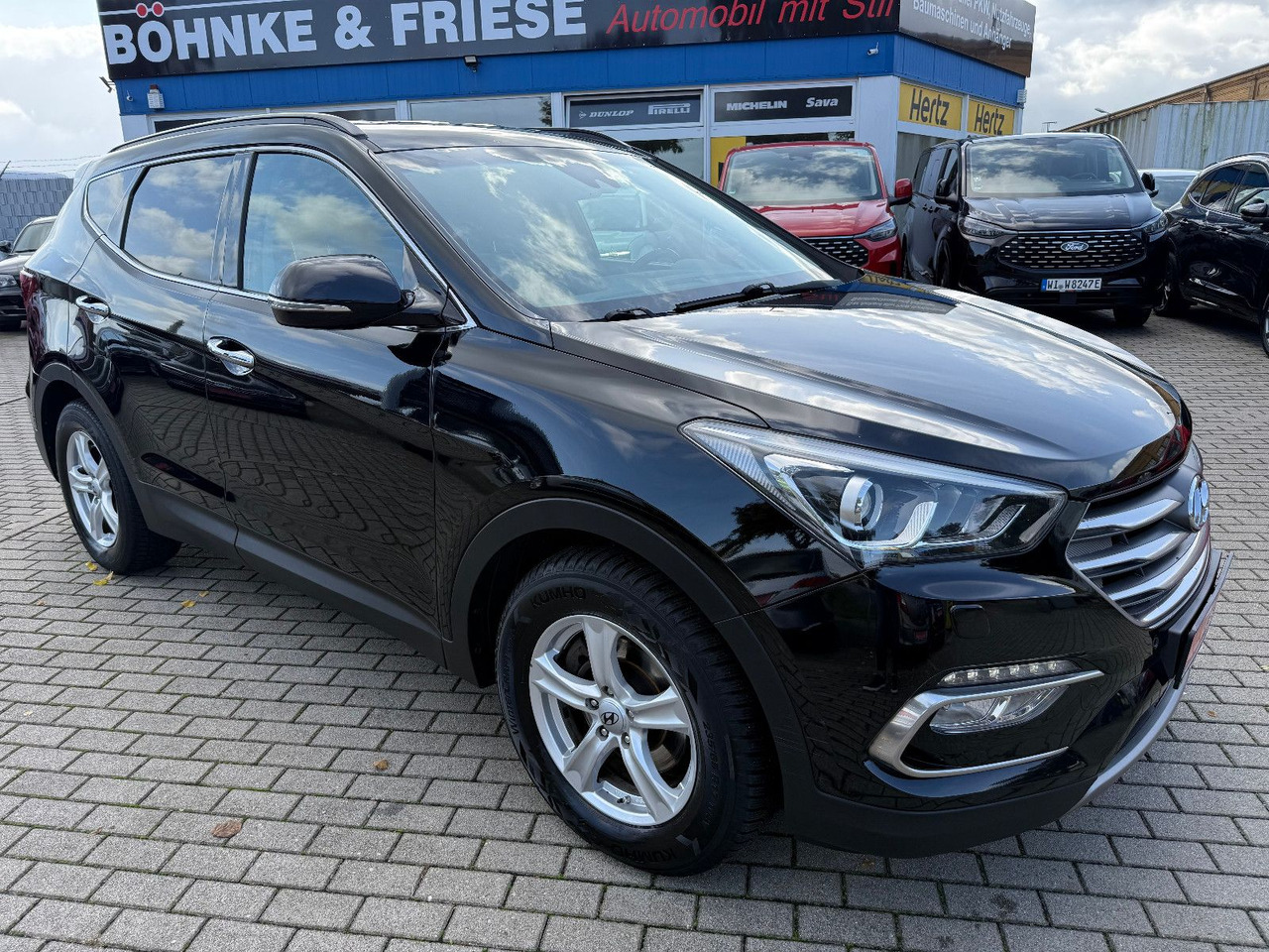 Hyundai Santa Fe blue Premium 4WD XENON LED NAVI LEDER - سيارة دفع رباعي: صورة 2 Hyundai Santa Fe blue Premium 4WD XENON LED NAVI LEDER - سيارة دفع رباعي: صورة 2