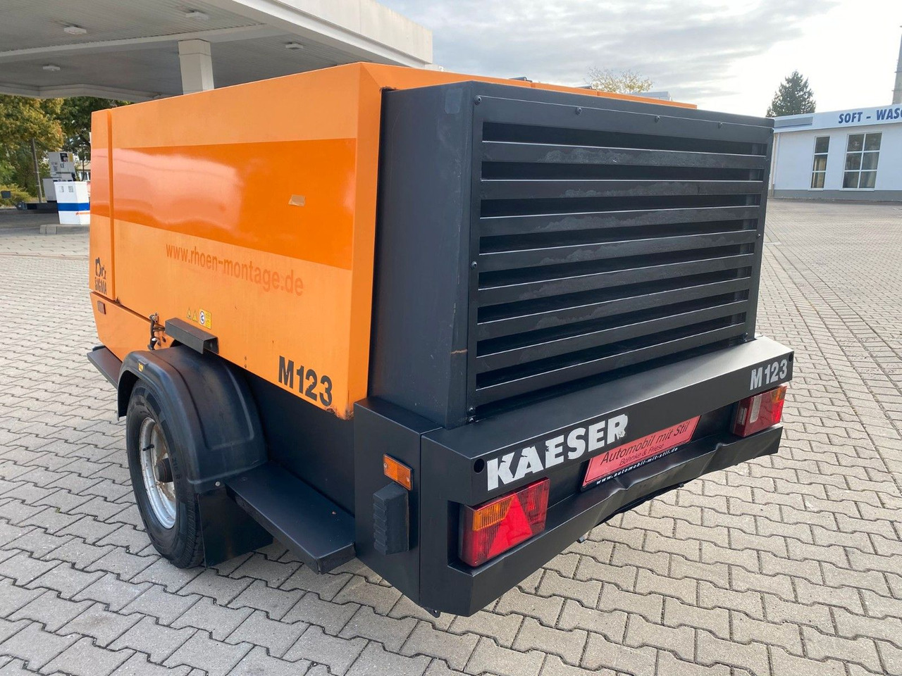 Kaeser M123 Kompressor Sigma Deutz - الضاغط: صورة 1 Kaeser M123 Kompressor Sigma Deutz - الضاغط: صورة 1