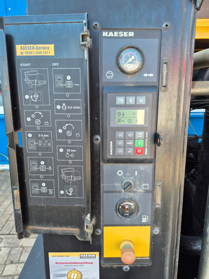 Kaeser M123 SIGMA DEUTZ FAHRANLAGE 624 STD. KOMUNAL - الضاغط: صورة 4 Kaeser M123 SIGMA DEUTZ FAHRANLAGE 624 STD. KOMUNAL - الضاغط: صورة 4