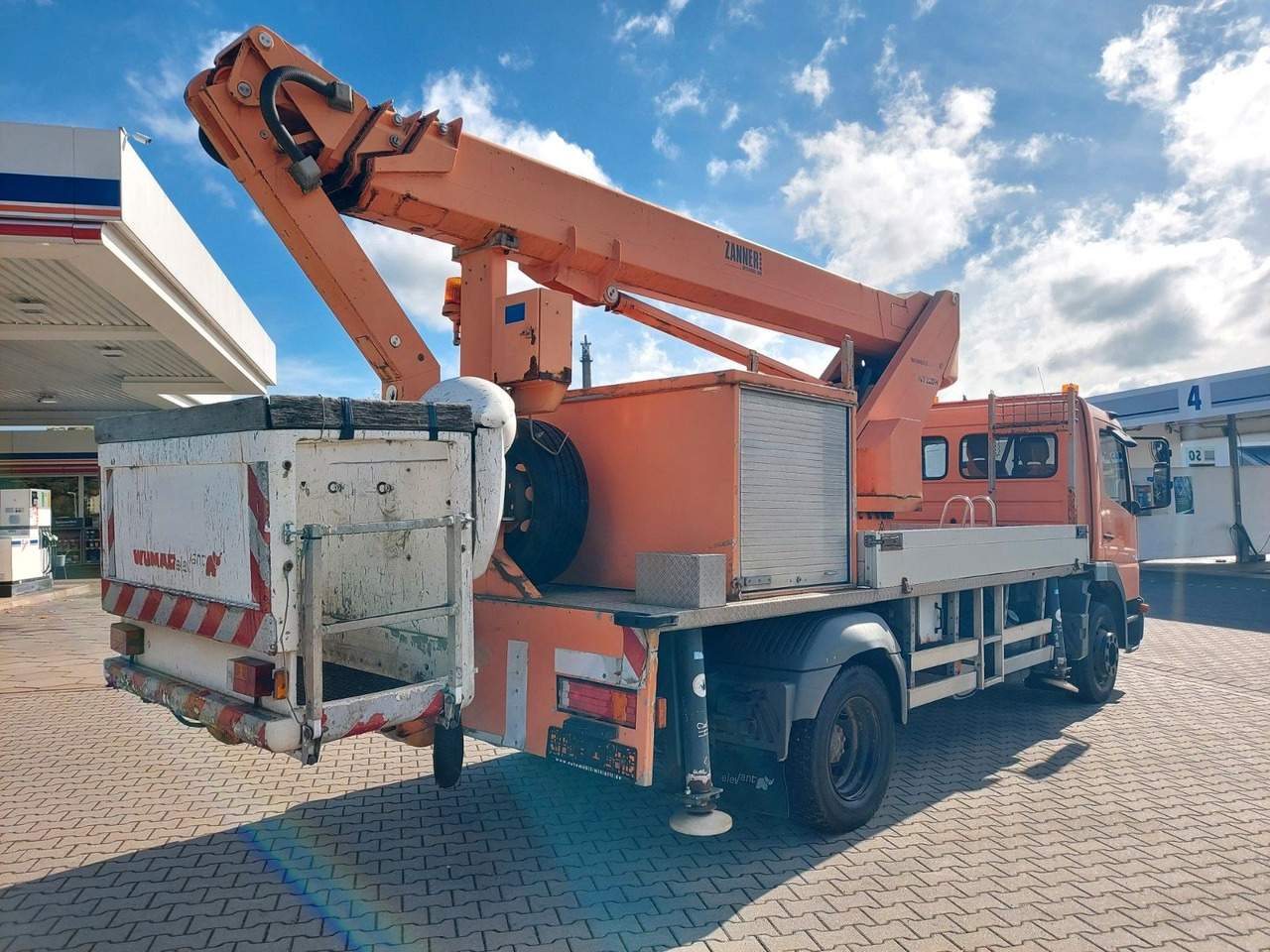 Mercedes-Benz ATEGO 1323 HUBSTEIGER WUMAG WT220H - منصة تلسكوبية محمولة على شاحنة: صورة 4 Mercedes-Benz ATEGO 1323 HUBSTEIGER WUMAG WT220H - منصة تلسكوبية محمولة على شاحنة: صورة 4