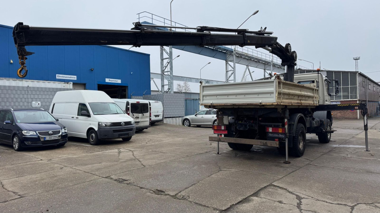 جديدة شاحنة قلاب, شاحنة كرين Mercedes-Benz AXOR 1828 MEILER HIAB 166 ES KRAN ALLRAD 4X4 Mercedes-Benz AXOR 1828 MEILER HIAB 166 ES KRAN ALLRAD 4X4: صورة 12