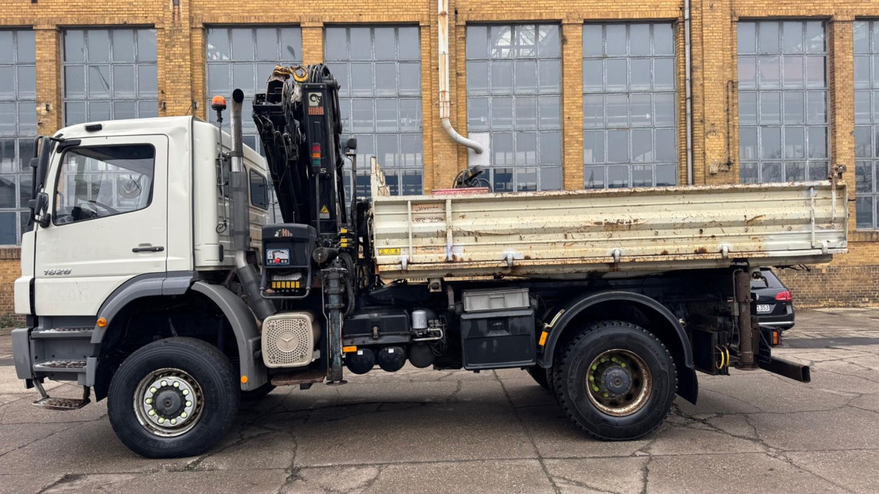 جديدة شاحنة قلاب, شاحنة كرين Mercedes-Benz AXOR 1828 MEILER HIAB 166 ES KRAN ALLRAD 4X4 Mercedes-Benz AXOR 1828 MEILER HIAB 166 ES KRAN ALLRAD 4X4: صورة 8