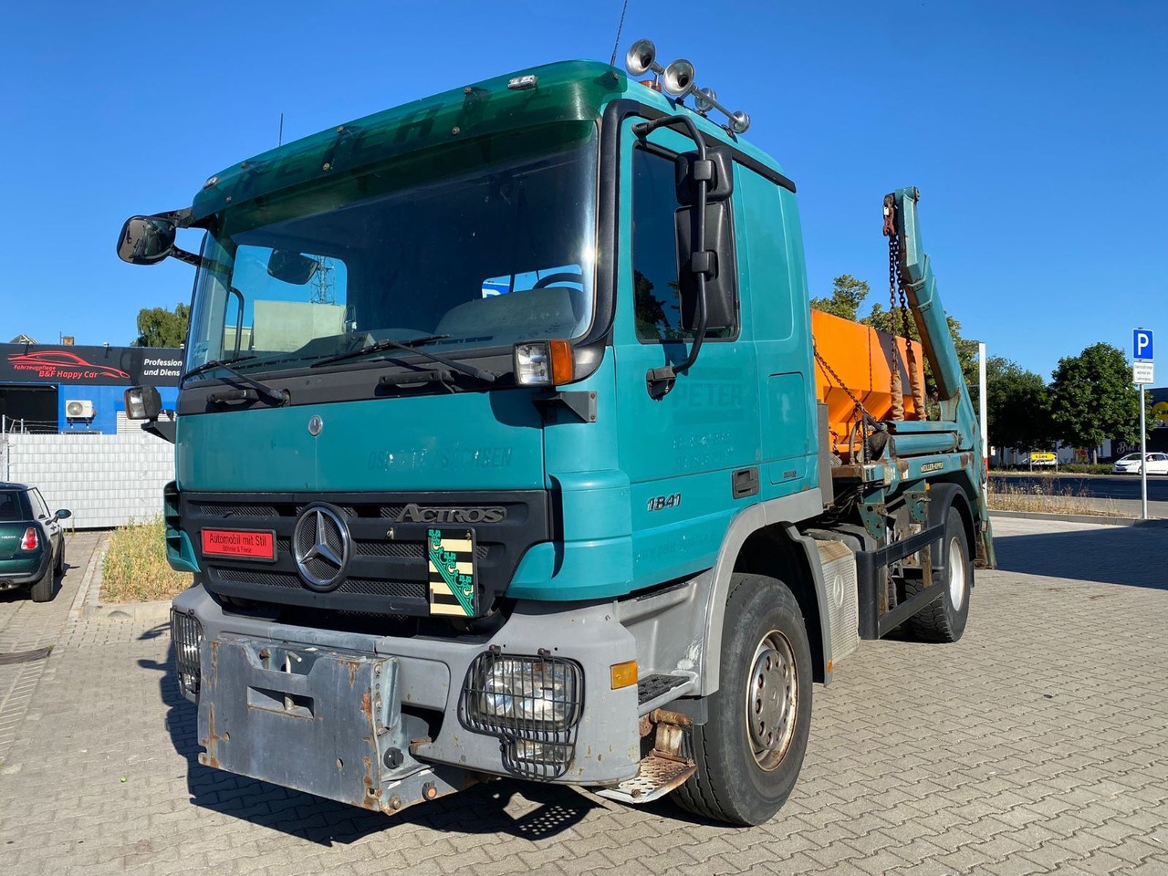 Mercedes-Benz Actros 2/3 6-Zyl. 1841 MEILER ABSATZKIPP. WINTER - شاحنة قلاب: صورة 1 Mercedes-Benz Actros 2/3 6-Zyl. 1841 MEILER ABSATZKIPP. WINTER - شاحنة قلاب: صورة 1