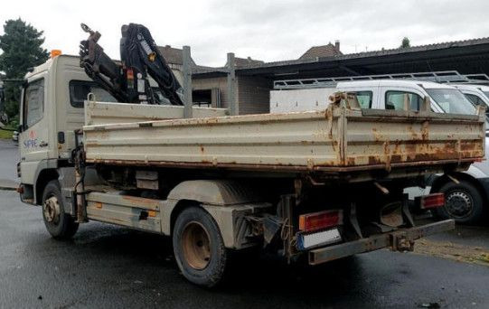Mercedes-Benz Atego 2 4-Zyl. 4x2 918 4x2 MEILER HIAB066 FERNB - شاحنة قلاب, شاحنة كرين: صورة 3 Mercedes-Benz Atego 2 4-Zyl. 4x2 918 4x2 MEILER HIAB066 FERNB - شاحنة قلاب, شاحنة كرين: صورة 3