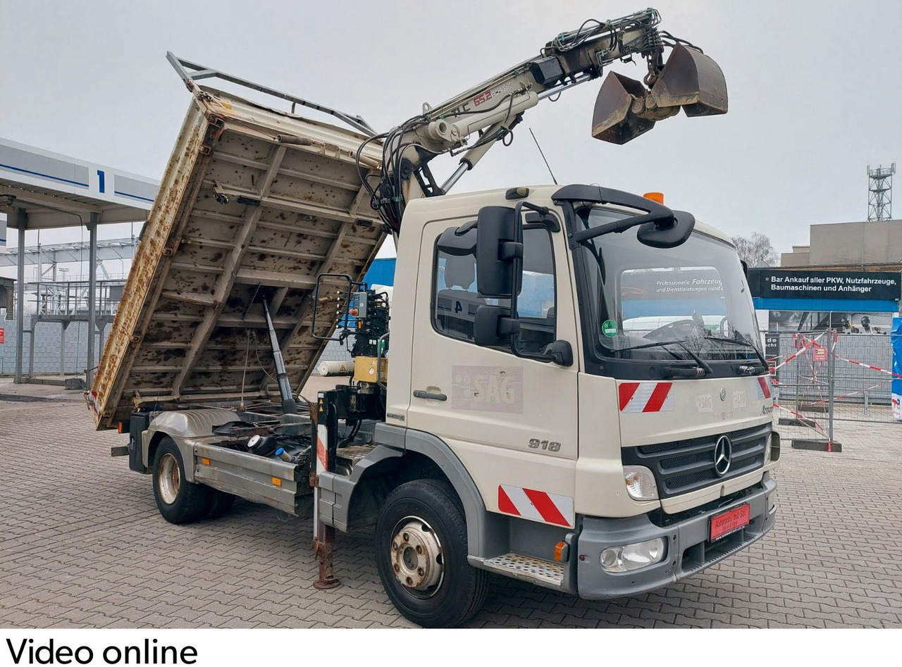 Mercedes-Benz Atego 2 4-Zyl. 4x2 918 TEREX KRAN 3-Seiten Kipp Mercedes-Benz Atego 2 4-Zyl. 4x2 918 TEREX KRAN 3-Seiten Kipp - شاحنة قلاب, شاحنة كرين: صورة 2 Mercedes-Benz Atego 2 4-Zyl. 4x2 918 TEREX KRAN 3-Seiten Kipp Mercedes-Benz Atego 2 4-Zyl. 4x2 918 TEREX KRAN 3-Seiten Kipp - شاحنة قلاب, شاحنة كرين: صورة 2