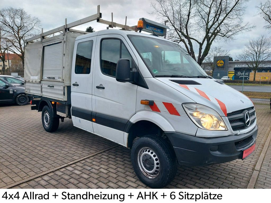 Mercedes-Benz Sprinter II DoKa 316 CDI 4X4 Pritsche 6 Sitze Mercedes-Benz Sprinter II DoKa 316 CDI 4X4 Pritsche 6 Sitze - شاحنة ستارة جانبية, الشاحنات الصغيرة كابينة مزدوجة: صورة 1 Mercedes-Benz Sprinter II DoKa 316 CDI 4X4 Pritsche 6 Sitze Mercedes-Benz Sprinter II DoKa 316 CDI 4X4 Pritsche 6 Sitze - شاحنة ستارة جانبية, الشاحنات الصغيرة كابينة مزدوجة: صورة 1