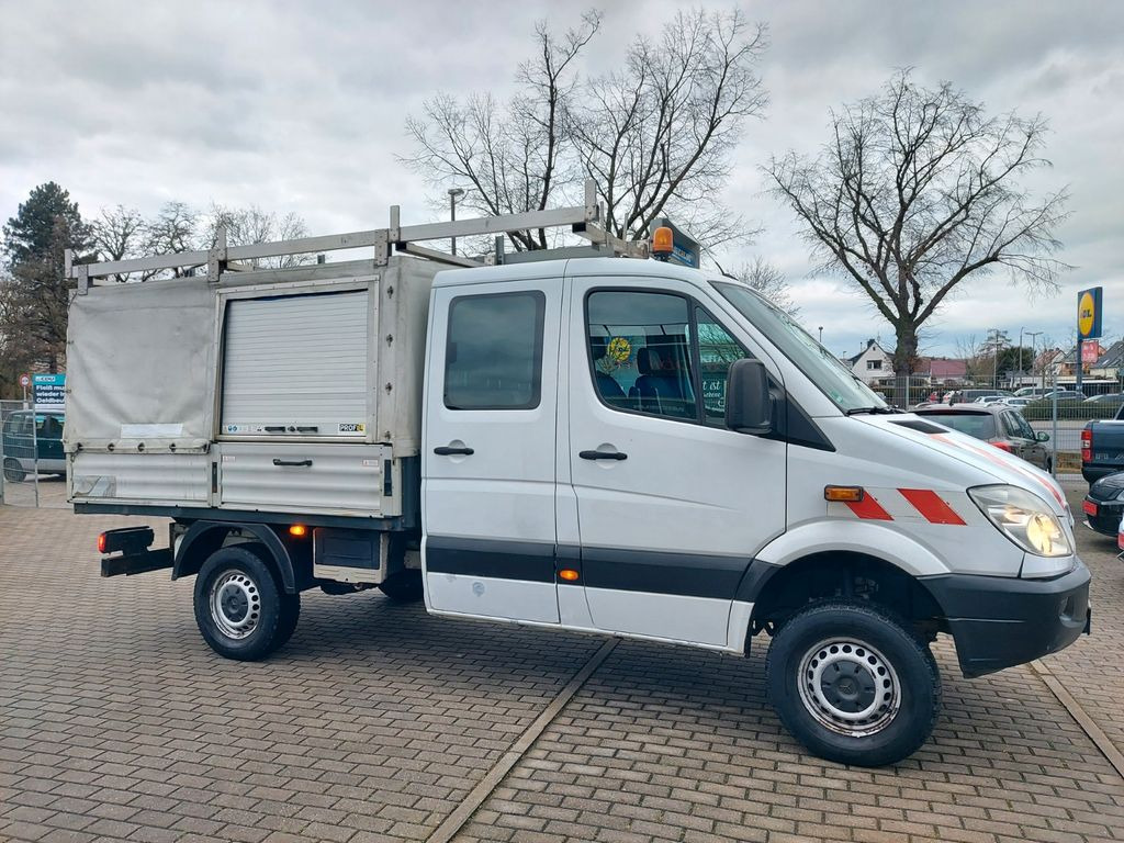 شاحنة ستارة جانبية, الشاحنات الصغيرة كابينة مزدوجة Mercedes-Benz Sprinter II DoKa 316 CDI 4X4 Pritsche 6 Sitze: صورة 12
