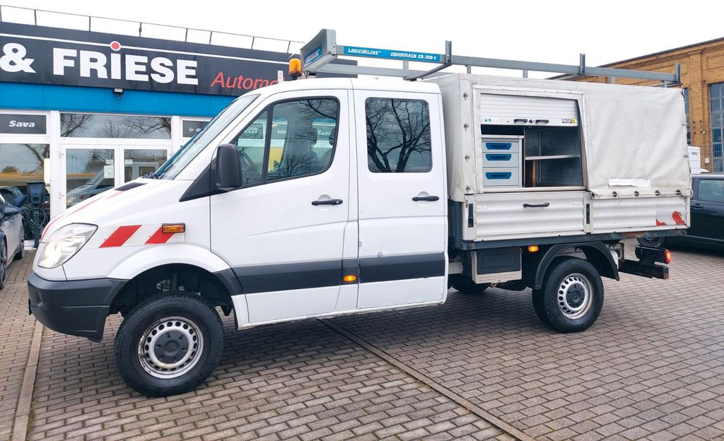 شاحنة ستارة جانبية, الشاحنات الصغيرة كابينة مزدوجة Mercedes-Benz Sprinter II DoKa 316 CDI 4X4 Pritsche 6 Sitze: صورة 10