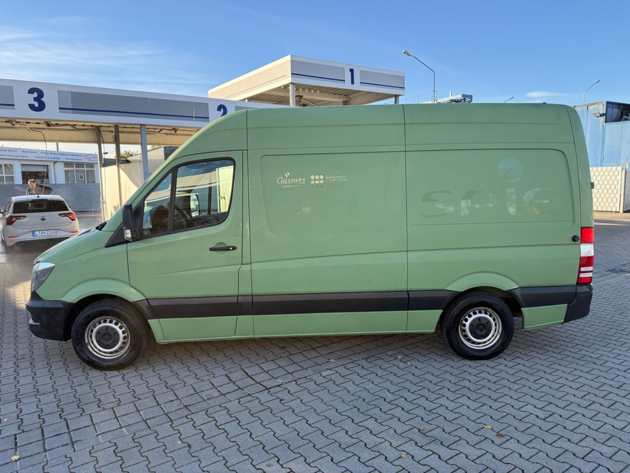 Mercedes-Benz Sprinter II Kasten 316 CDI hoch Klima Standheiz - ميكروباص: صورة 3 Mercedes-Benz Sprinter II Kasten 316 CDI hoch Klima Standheiz - ميكروباص: صورة 3