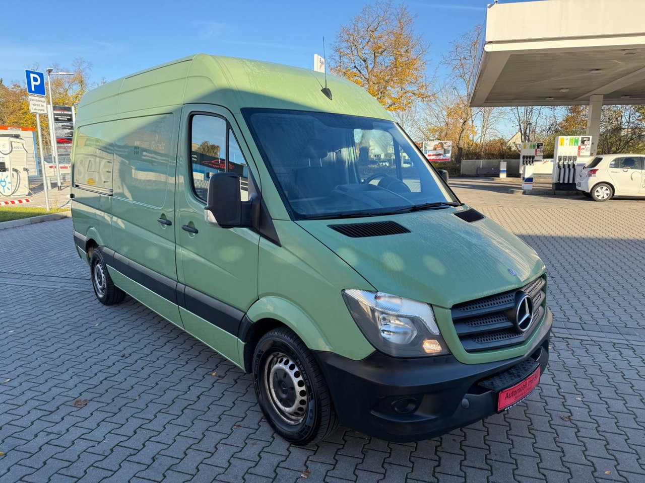 Mercedes-Benz Sprinter II Kasten 316 CDI hoch Klima Standheiz - ميكروباص: صورة 1 Mercedes-Benz Sprinter II Kasten 316 CDI hoch Klima Standheiz - ميكروباص: صورة 1
