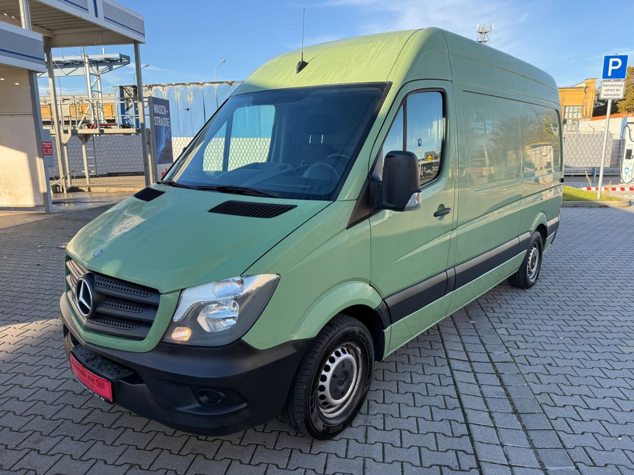Mercedes-Benz Sprinter II Kasten 316 CDI hoch Klima Standheiz - ميكروباص: صورة 2 Mercedes-Benz Sprinter II Kasten 316 CDI hoch Klima Standheiz - ميكروباص: صورة 2