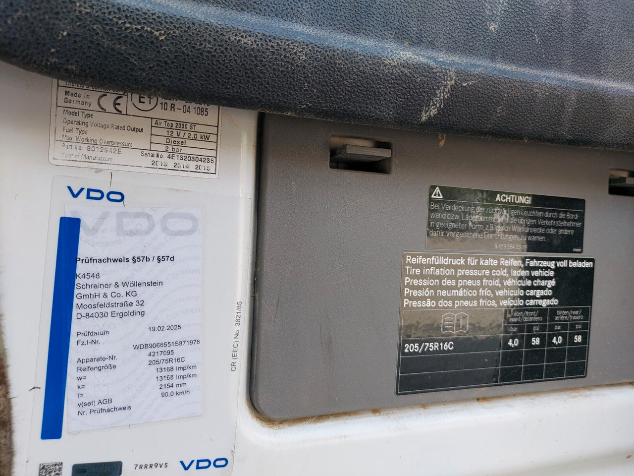 ميكروباص Mercedes-Benz Sprinter II Kasten 516 CDI MAXI KLIMAA. STANDHEI: صورة 26 ميكروباص Mercedes-Benz Sprinter II Kasten 516 CDI MAXI KLIMAA. STANDHEI: صورة 26