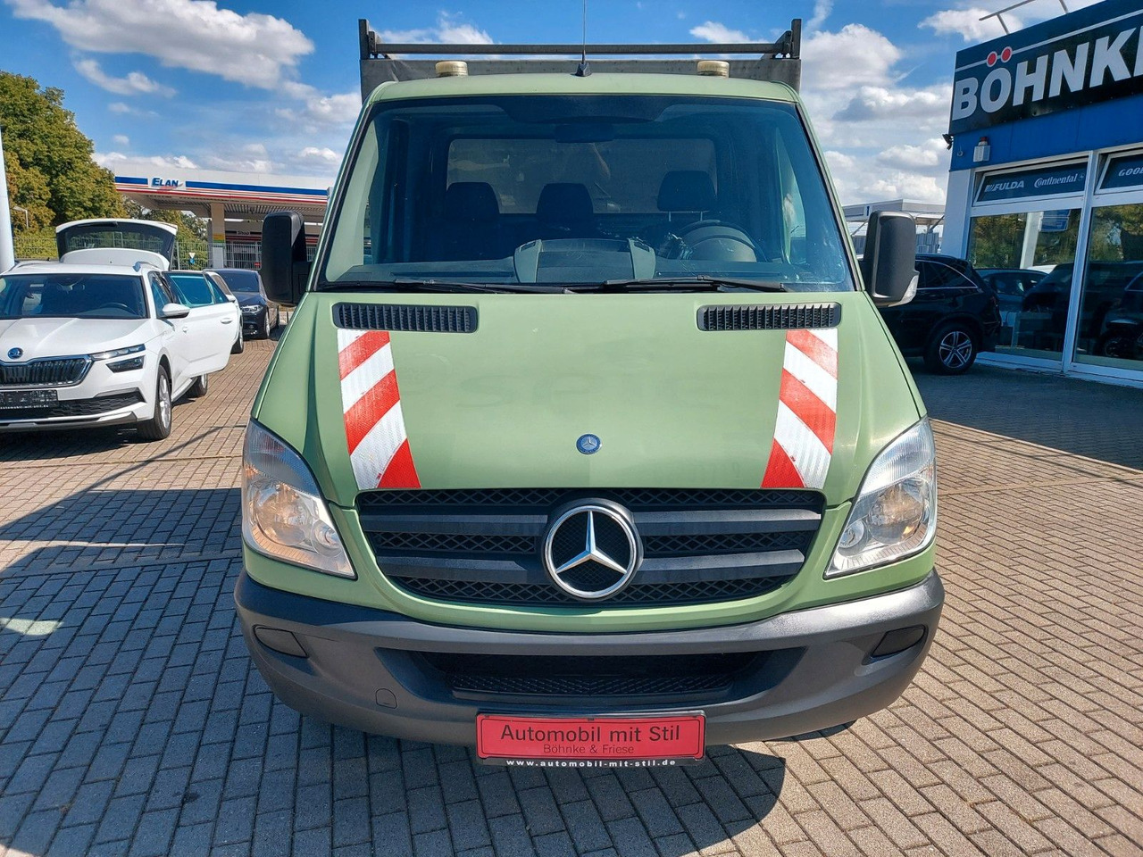 Mercedes-Benz Sprinter II Pritsche 316 Pritsche Klima Sandheiz - شاحنة ستارة جانبية: صورة 4 Mercedes-Benz Sprinter II Pritsche 316 Pritsche Klima Sandheiz - شاحنة ستارة جانبية: صورة 4