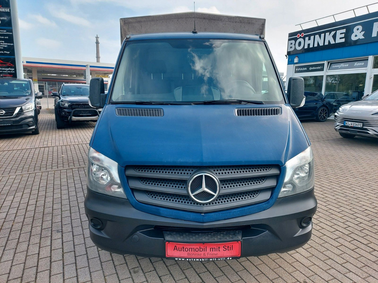 Mercedes-Benz Sprinter II Pritsche 316 Pritsche Plane - شاحنة ستارة جانبية: صورة 2 Mercedes-Benz Sprinter II Pritsche 316 Pritsche Plane - شاحنة ستارة جانبية: صورة 2
