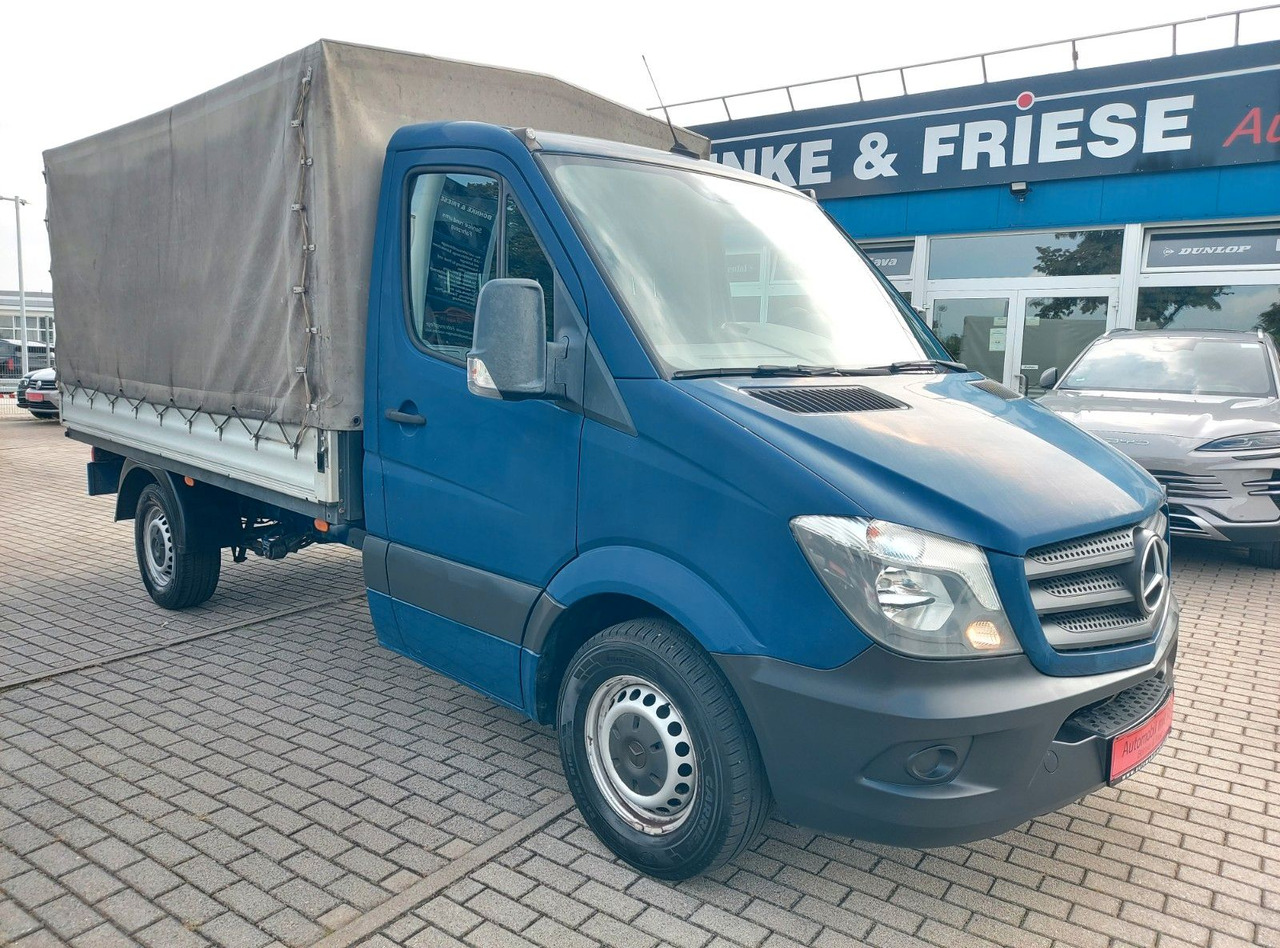 Mercedes-Benz Sprinter II Pritsche 316 Pritsche Plane - شاحنة ستارة جانبية: صورة 1 Mercedes-Benz Sprinter II Pritsche 316 Pritsche Plane - شاحنة ستارة جانبية: صورة 1
