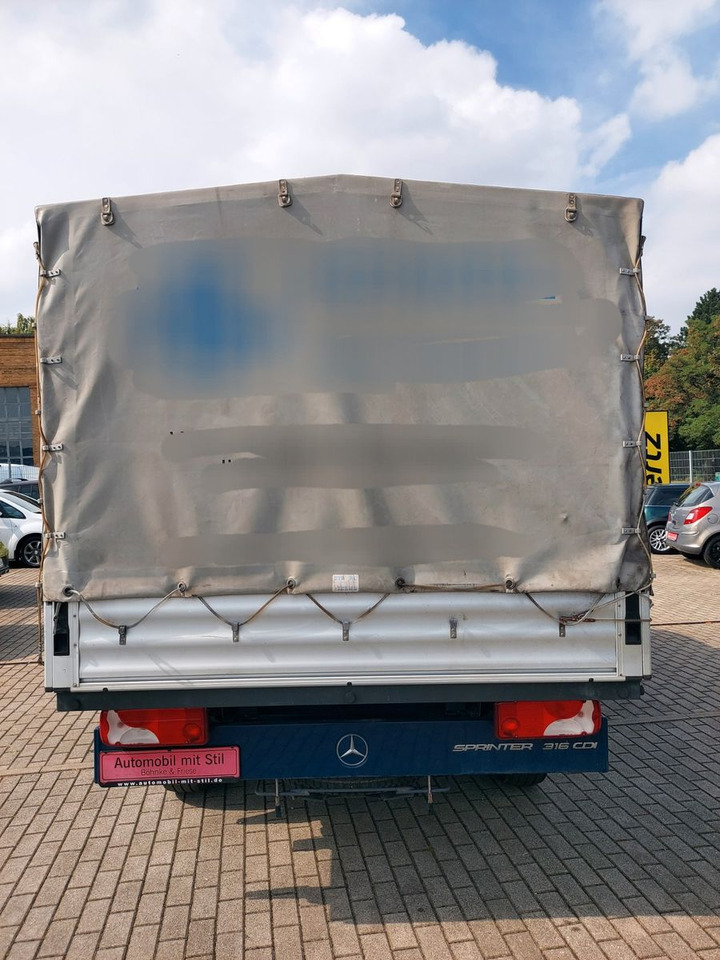 Mercedes-Benz Sprinter II Pritsche 316 Pritsche Plane - شاحنة ستارة جانبية: صورة 5 Mercedes-Benz Sprinter II Pritsche 316 Pritsche Plane - شاحنة ستارة جانبية: صورة 5