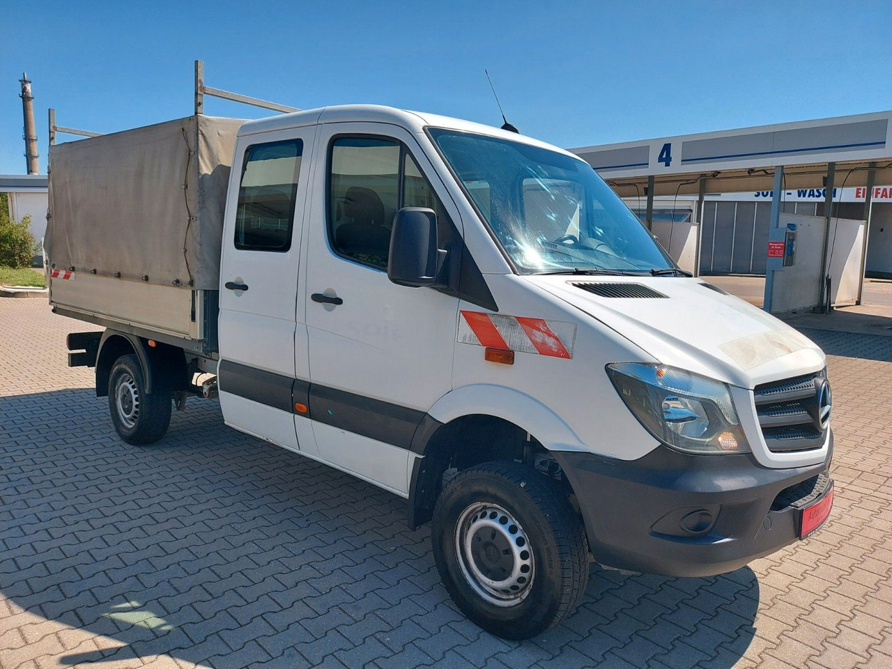 Mercedes-Benz Sprinter II Pritsche DoKa 6 Sitze 316 CDI 4X4 - ميكروباص: صورة 1 Mercedes-Benz Sprinter II Pritsche DoKa 6 Sitze 316 CDI 4X4 - ميكروباص: صورة 1