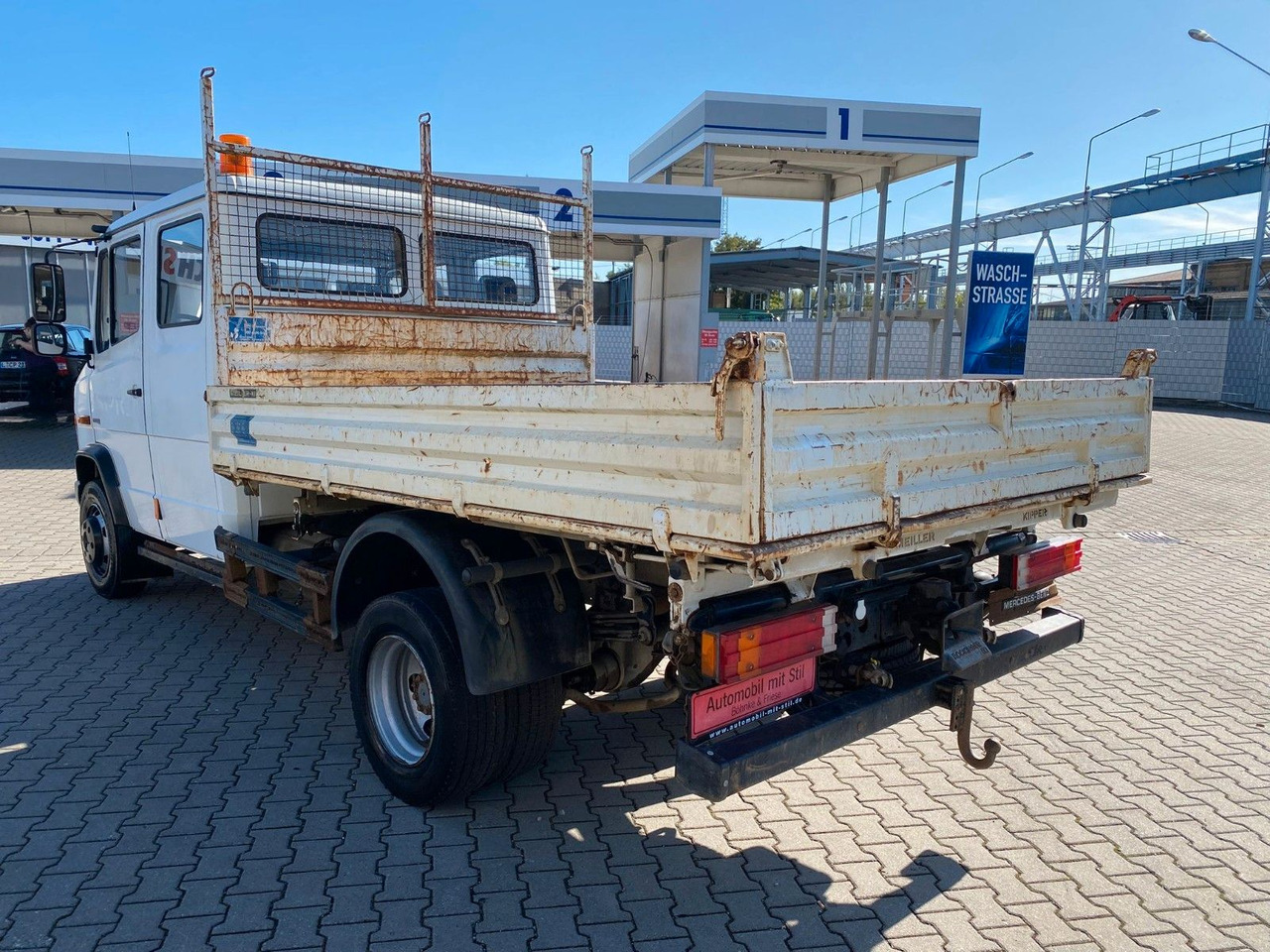 Mercedes-Benz VARIO 816D Doka 3 Seiten Kipper Meiller - قلاب صغير, الشاحنات الصغيرة كابينة مزدوجة: صورة 5 Mercedes-Benz VARIO 816D Doka 3 Seiten Kipper Meiller - قلاب صغير, الشاحنات الصغيرة كابينة مزدوجة: صورة 5