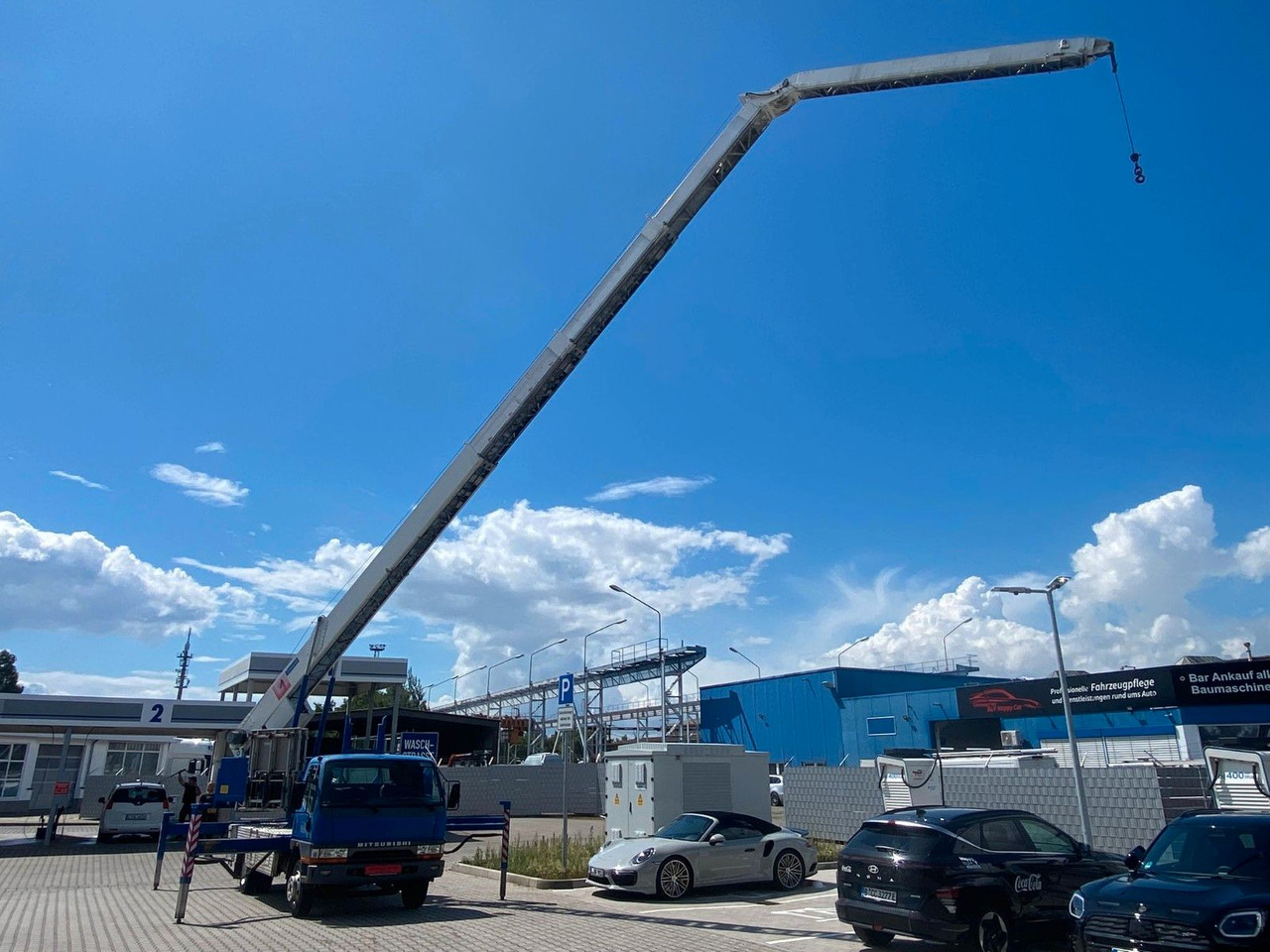 Mitsubishi CANTER DACHDECKER KLAAS AUTOKRAN - موبايل كرين: صورة 4 Mitsubishi CANTER DACHDECKER KLAAS AUTOKRAN - موبايل كرين: صورة 4