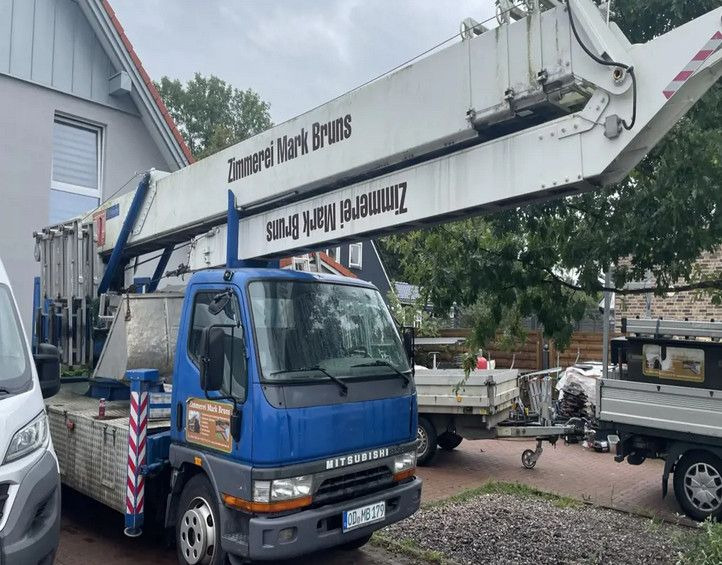 Mitsubishi CANTER DACHDECKER KLAAS AUTOKRAN - شاحنة كرين: صورة 1 Mitsubishi CANTER DACHDECKER KLAAS AUTOKRAN - شاحنة كرين: صورة 1
