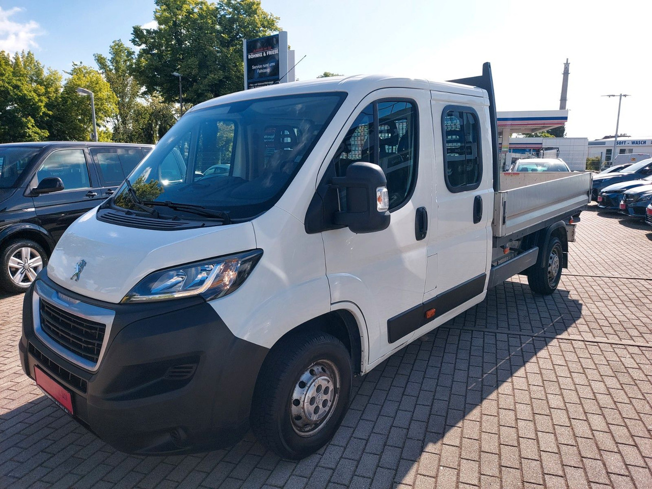 Peugeot Boxer Pritsche Doka. 335 L3 BlueHDi 130 Klima - شاحنة مفتوحة, الشاحنات الصغيرة كابينة مزدوجة: صورة 3 Peugeot Boxer Pritsche Doka. 335 L3 BlueHDi 130 Klima - شاحنة مفتوحة, الشاحنات الصغيرة كابينة مزدوجة: صورة 3