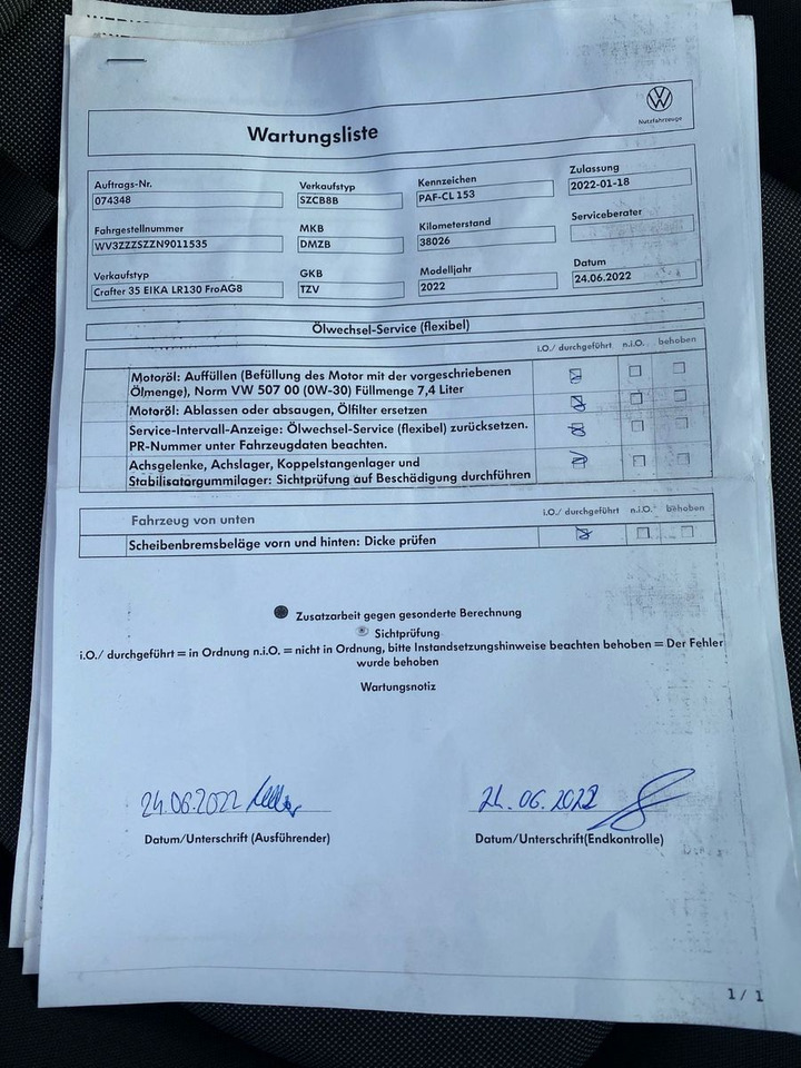 Volkswagen Crafter Pritsche Koffer 35 lang Bär LBW 750 Volkswagen Crafter Pritsche Koffer 35 lang Bär LBW 750: صورة 23