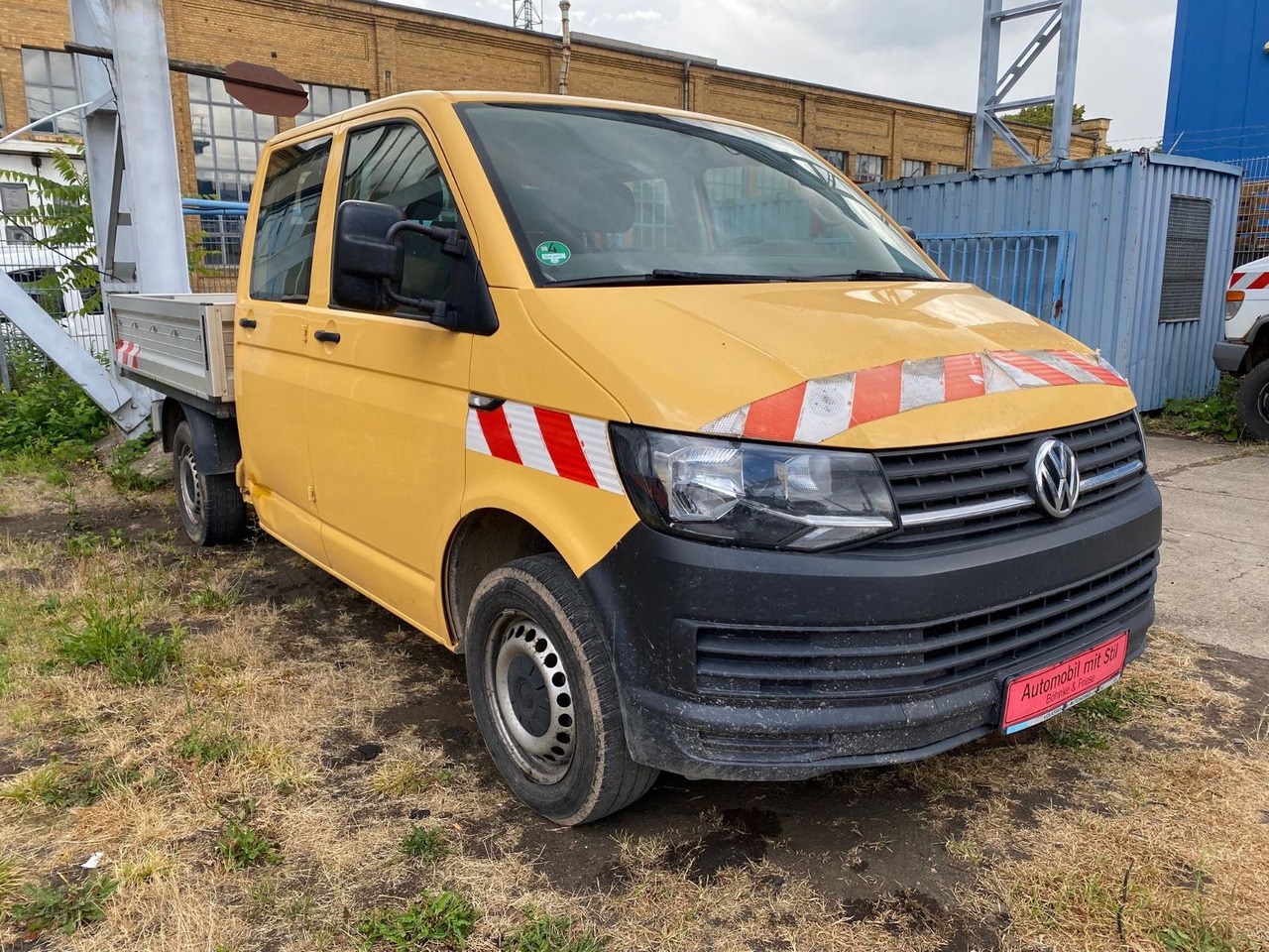 Volkswagen T6 Transporter Pritsche DOKA KLIMA NAVI MOTORSCH - شاحنة مفتوحة, الشاحنات الصغيرة كابينة مزدوجة: صورة 2 Volkswagen T6 Transporter Pritsche DOKA KLIMA NAVI MOTORSCH - شاحنة مفتوحة, الشاحنات الصغيرة كابينة مزدوجة: صورة 2