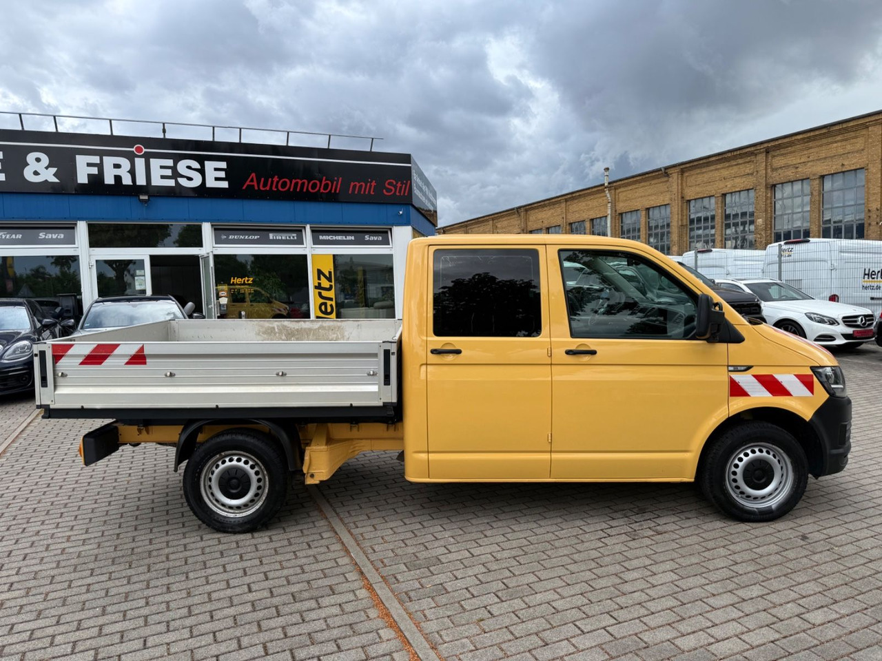 Volkswagen T6 Transporter Pritsche DOKA KLIMA NAVI - شاحنة مفتوحة, الشاحنات الصغيرة كابينة مزدوجة: صورة 3 Volkswagen T6 Transporter Pritsche DOKA KLIMA NAVI - شاحنة مفتوحة, الشاحنات الصغيرة كابينة مزدوجة: صورة 3