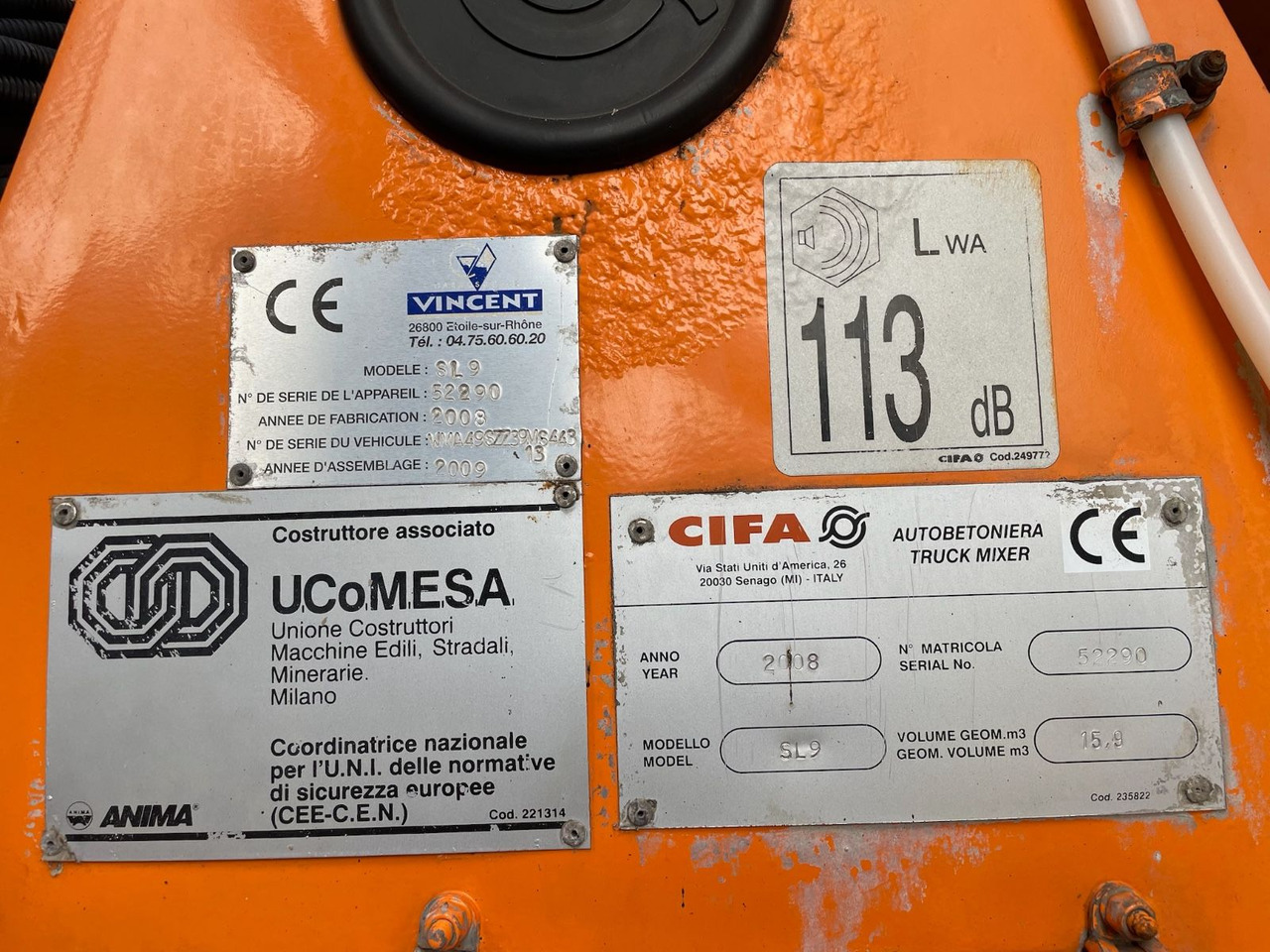 MAN TGS 32.360 8x4 BB Betonmischer/CIFA/SL9/9m3/EU4 MAN TGS 32.360 8x4 BB Betonmischer/CIFA/SL9/9m3/EU4: صورة 14