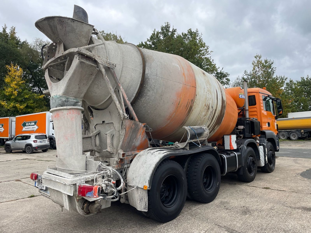 MAN TGS 32.360 8x4 BB Betonmischer/CIFA/SL9/9m3/EU4 MAN TGS 32.360 8x4 BB Betonmischer/CIFA/SL9/9m3/EU4: صورة 6