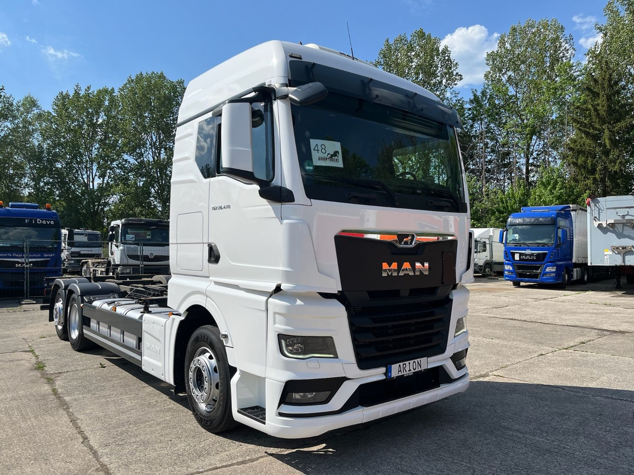 MAN TGX 26.470 6x2-4 LL Wechselfahrg./BDF/NLA/EU6d - شاحنات الحاويات / جسم علوي قابل للتغيير شاحنة: صورة 1 MAN TGX 26.470 6x2-4 LL Wechselfahrg./BDF/NLA/EU6d - شاحنات الحاويات / جسم علوي قابل للتغيير شاحنة: صورة 1