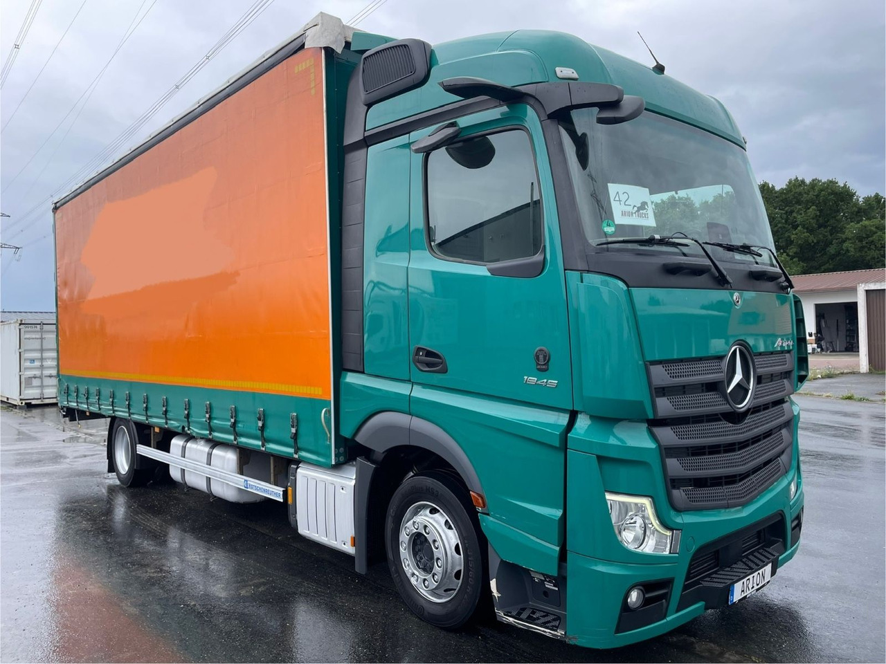 Mercedes-Benz Actros 1845 Pritsche+Plane/Retarder/MirrorCams - شاحنة ستارة: صورة 1 Mercedes-Benz Actros 1845 Pritsche+Plane/Retarder/MirrorCams - شاحنة ستارة: صورة 1