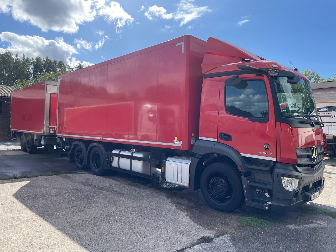 Mercedes-Benz Actros 2543 6x2 Kühlkoffer/CARRIER/KERSCHER/EU6d - شاحنة الفريزر: صورة 1 Mercedes-Benz Actros 2543 6x2 Kühlkoffer/CARRIER/KERSCHER/EU6d - شاحنة الفريزر: صورة 1